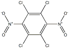 2,3,5,6-TETRACHLORO-1,4-DINITROBENZENE 结构式
