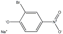 2-BROMO-4-NITROPHENOL,SODIUMSALT 结构式