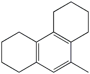 9-methyl-1,2,3,4,5,6,7,8-octahydrophenanthrene 结构式