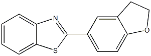 2-(2,3-Dihydro-benzofuran-5-yl)-benzothiazole 结构式