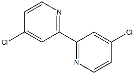 4-chloro-2-(4-chloropyridin-2-yl)pyridine 结构式