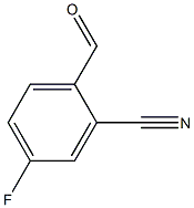 4-Fluoro-2-cyanobenzaldehyde 结构式