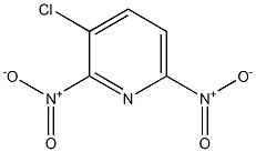 3-Chloro-2,6-dinitropyridine 结构式