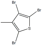 2,4,5-三溴-3-甲基噻吩 结构式