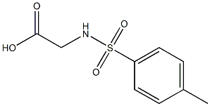 N-(toluene-4-sulfonyl)-glycine 结构式