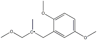 (2,5-Dimethoxy-benzyl)-(2-methoxy-1-methyl-ethyl)- 结构式