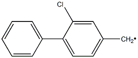 (2-Chlorobiphenyl-4-yl)methyl- 结构式