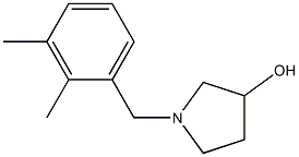 1-(2,3-dimethylbenzyl)pyrrolidin-3-ol 结构式