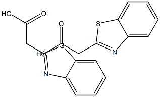 (BENZOTHIAZOL-2-YL)ACETIC ACID,BENZOTHIAZOLE-2-ACETIC ACID 结构式
