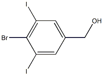 (4-bromo-3,5-diiodophenyl)methanol 结构式