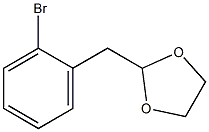 BROMO-2-(1,3-DIOXOLAN-2-YLMETHYL)BENZENE 结构式