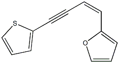 顺-1-(2-氧茂基)-4-(2-硫茂基)-1-丁烯-3-炔 结构式