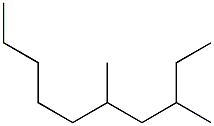 3,5-dimethyldecane 结构式