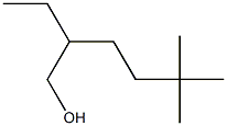 5,5-dimethyl-2-ethyl-1-hexanol 结构式