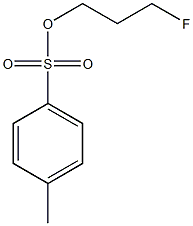 3-FLUOROPROPYL 4-METHYLBENZENESULFONATE 结构式