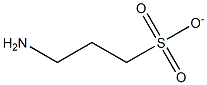 3-AMINOPROPANESULPHONATE 结构式