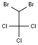 1,1,1-三氯-2,2-二溴乙烷 结构式