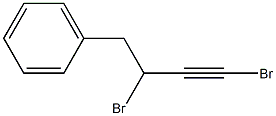 4-苯-1,2-二溴-1-丁烯 结构式