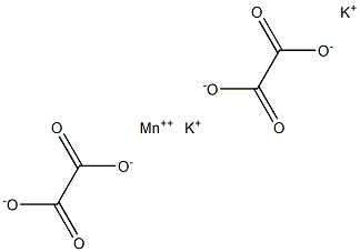草酸錳鉀 结构式