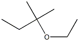 三級戊基乙基醚 结构式