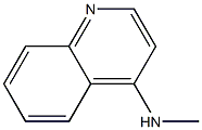 4-Methaneaminequinoline 结构式