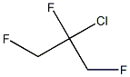 2-Chloro-1,2,3-trifluoropropane 结构式