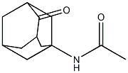 N-(4-OXO-1-ADAMANTYL)ACETAMIDE 结构式