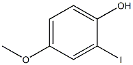 2-IODO-4-METHOXYPHENOL 结构式