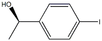 (1R)-1-(4-IODOPHENYL)ETHANOL 结构式