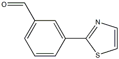 3-THIAZOL-2-YL-BENZALDEHYDE, 95+% 结构式