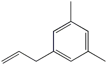 3-(3,5-DIMETHYLPHENYL)-1-PROPENE 97% 结构式