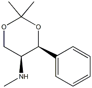 (S S)-(+)-2,2-DIMETHYL-5-METHYLAMINO-4-PHENYL-1,3-DIOXANE 99+%, (99+% E.E.) 结构式