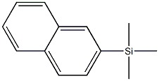 2-(TRIMETHYLSILYL)NAPHTHALENE 96% 结构式
