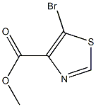 5-BROMOTHIAZOLE-4-CARBOXYLIC ACID METHYL ESTER, 95+% 结构式