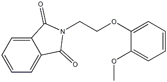 2-(2-PHTHALIMIDO)ETHOXY-ANISOLE 结构式