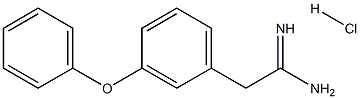 2-(3-PHENOXY-PHENYL)-ACETAMIDINE HCL 结构式