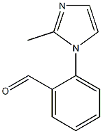 2-(2-METHYLIMIDAZOL-1-YL)BENZALDEHYDE, 95+% 结构式