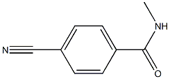 4-CYANO-N-METHYLBENZAMIDE 结构式