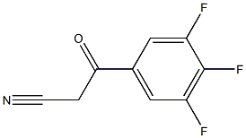 3,4,5-TRIFLUOROBENZOYLACETONITRILE 96% 结构式