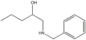 1-Benzylamino-pentan-2-ol 结构式