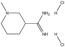 1-Methyl-piperidine-3-carboxamidine 2HCl 结构式