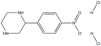 2-(4-Nitro-phenyl)-piperazine 2HCl 结构式