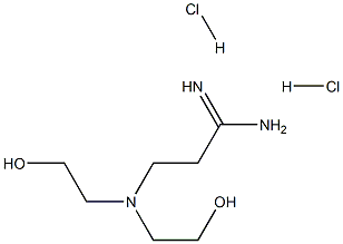 3-[Bis-(2-hydroxy-ethyl)-amino]-propionamidine 2HCl 结构式