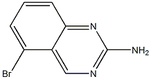 5-BROMO-QUINAZOLIN-2-YLAMINE 结构式