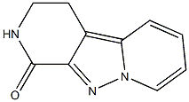 3,4-DIHYDRO-2H-2,8A,9-TRIAZA-FLUOREN-1-ONE 结构式