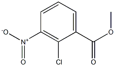 METHYL 2-CHLORO-NITRO-BENZOATE 结构式