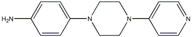 1-(4-PYRIDYL)-4-(4-AMINOPHENYL )PIPERAZINE 结构式