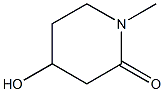 N-METHYL-4-HYDROXYPIPERIDONE 结构式