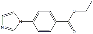 ETHYL-4-(IMIDAZOL-1-YL)BENZOATE 结构式