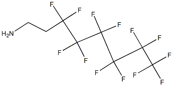 1H,1H,2H,2H-PERFLUOROOCTYLAMINE 结构式